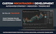 make your custom nt8 automated strategy, ninjatrader indicator or trading bot