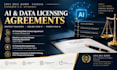 draft an ai training data agreement with strict copyright and usage rights