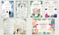 design elegant wedding invitations and birthday invitations