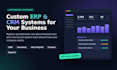 build custom enterprise software, erp and CRM systems