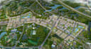 develop eco city master plan, urban map layout, planned township,cgi site visual