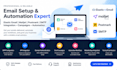 elastic email mailjet postmark smtp email setup campaign automation integration