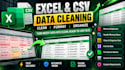 clean format and organize your excel or csv data