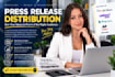do press release distribution, press release writing, press release distributio
