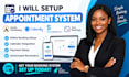 setup acuity, calendly, simplybookme, zoho bookings appointment system