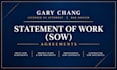 write a master service agreement msa and statement of work sow contract