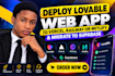 deploy lovable webapp to vercel railway netlify and migrate lovable to supabase