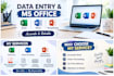 do accurate data entry and ms word excel powerpoint tasks