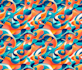 make modern abstract logo and seamless abstract patterns