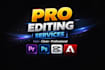 do colour grading and edit your videos professionally