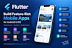 develop a professional mobile app using flutter and dart