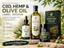 design premium cbd, hemp olive oil labels