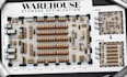 optimize warehouse storage layouts, capacity planning, space utilization
