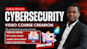 do cybersecurity video course creation, editing, ppt slides, video animation,