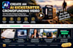 create an ai kickstarter crowdfunding video for campaign
