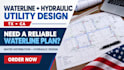civil engineering, waterline, hydraulic utility hydrology design tx, ca