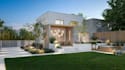 modify building elevation, house facade redesign, outdoor living space render