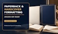 format your paperback and hardcover book for amazon KDP