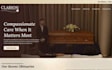 design redesign squarespace wix funeral webiste memorial website casket website