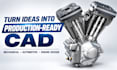 do 3d cad modeling, mechanical design and automotive engine design