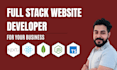 become full stack wordpress web developer frontend, backend developer for agency
