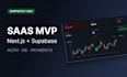 build and launch your saas mvp in next js react and supabase