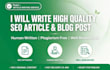 write SEO optimised article and blog post content writing