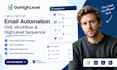 setup gohighlevel email automation ghl workflow highlevel sequence