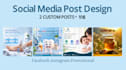 design professional social media posts