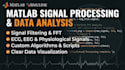 develop a matlab script for signal processing and data analysis