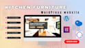 design a modern kitchen furniture wordpress website