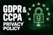 draft gdpr and ccpa compliant privacy and cookie policies