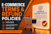 create custom ecommerce terms and conditions and refund policy