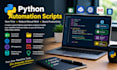 create python automation scripts for repetitive business tasks