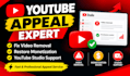 create youtube studio video appeal and appeal a you tube partner program