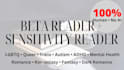 be your lgbtq trans sensitivity beta reader queer book