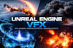 create unreal engine 5 niagara vfx, particle, combat effects, custom shaders