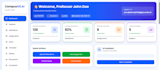 build a responsive landing page using react