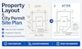 draw site plan plot plan city permit property layout autocad
