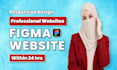 do figma website design, website UI UX design, figma website