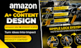 design amazon ebc and premium a plus content