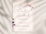 design modern wedding invitation suite and event stationery
