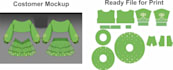 create sublimation jersey design and print ready file