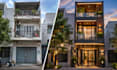 transform the existing facade into a modern new look that matches your preferred