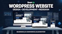 do wordpress website development, design, and redesign wordpress website