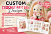 create custom crochet patterns with PDF instructions