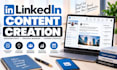 create engaging linkedin content posts and personal branding strategy