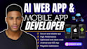 build an ai mobile app for ios and android using flutter, ai app design
