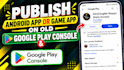 publish your android app game app