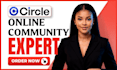 setup circle so community and membership site circle so online course setup
